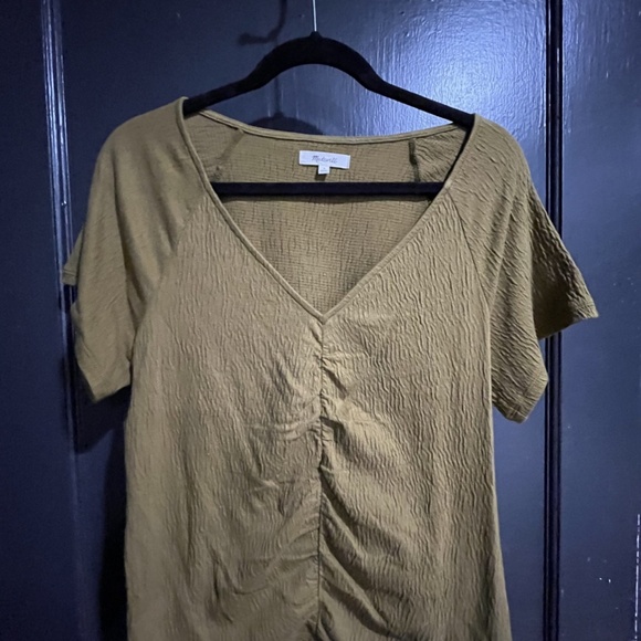 Madewell Ruched Top - Small - Picture 3 of 5